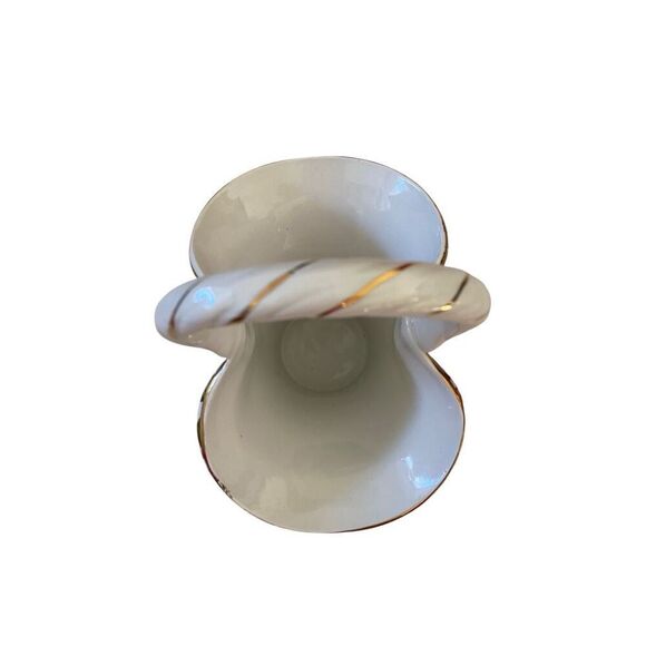 Formalities Violet Chintz Collection Porcelain Basket Vase House Decoration Glas - Picture 6 of 10